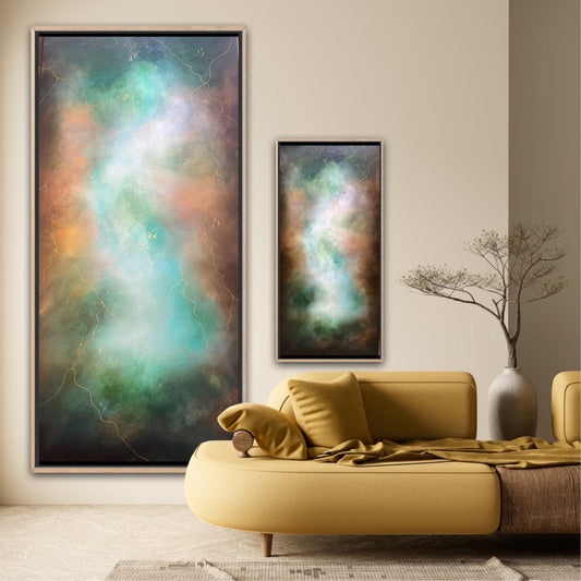 Trykk: Blodmånens oppstigning 40x80