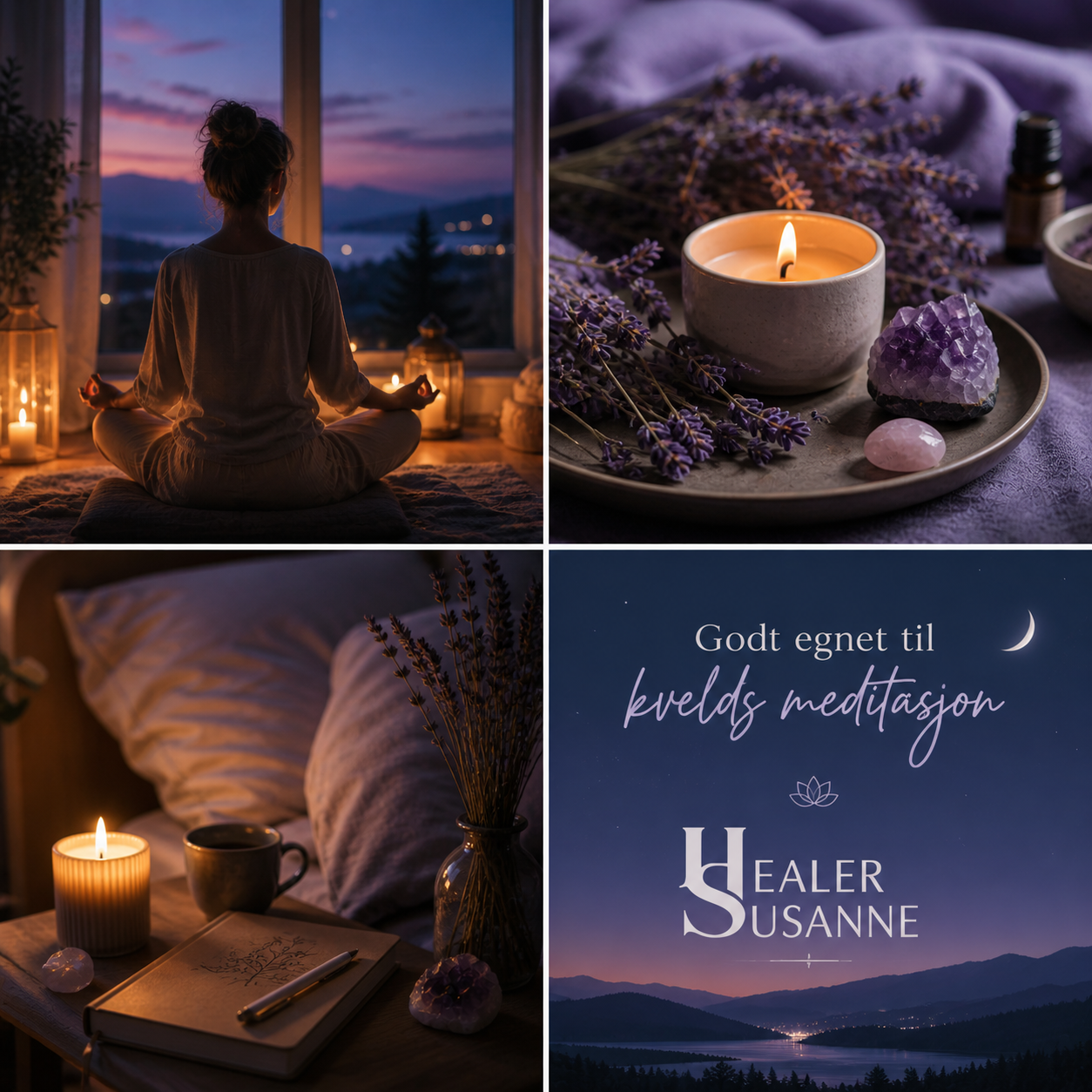 Godt egnet til meditasjon om kvelden