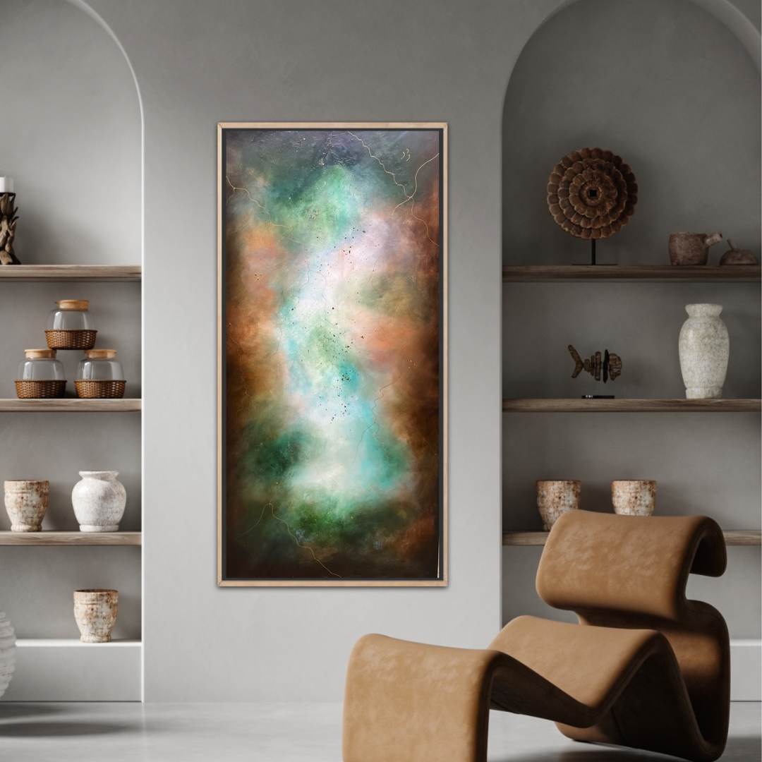 Trykk: Blodmånens oppstigning 40x80