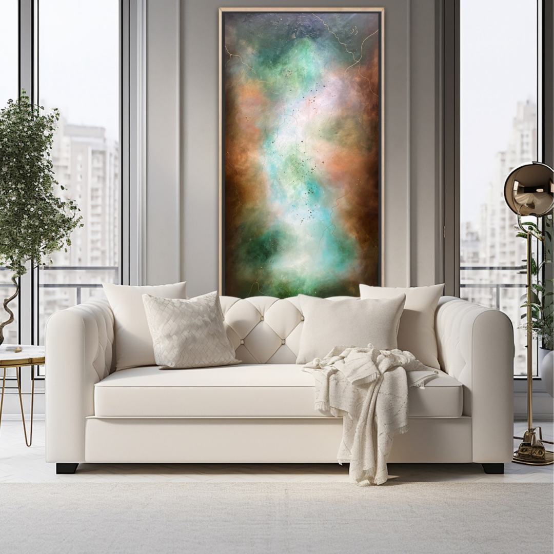 Trykk: Blodmånens oppstigning 40x80