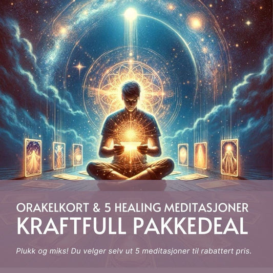 Orakelkort med 5 valgfrie healing meditasjoner - Healer Susanne - #Meditasjon# - Digital Meditasjon# - #Healer# - #Healersusanne# - #Healer Susanne#