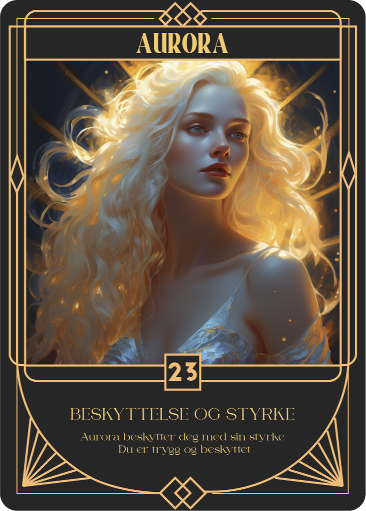 Healer Susanne Orakelkort Aurora