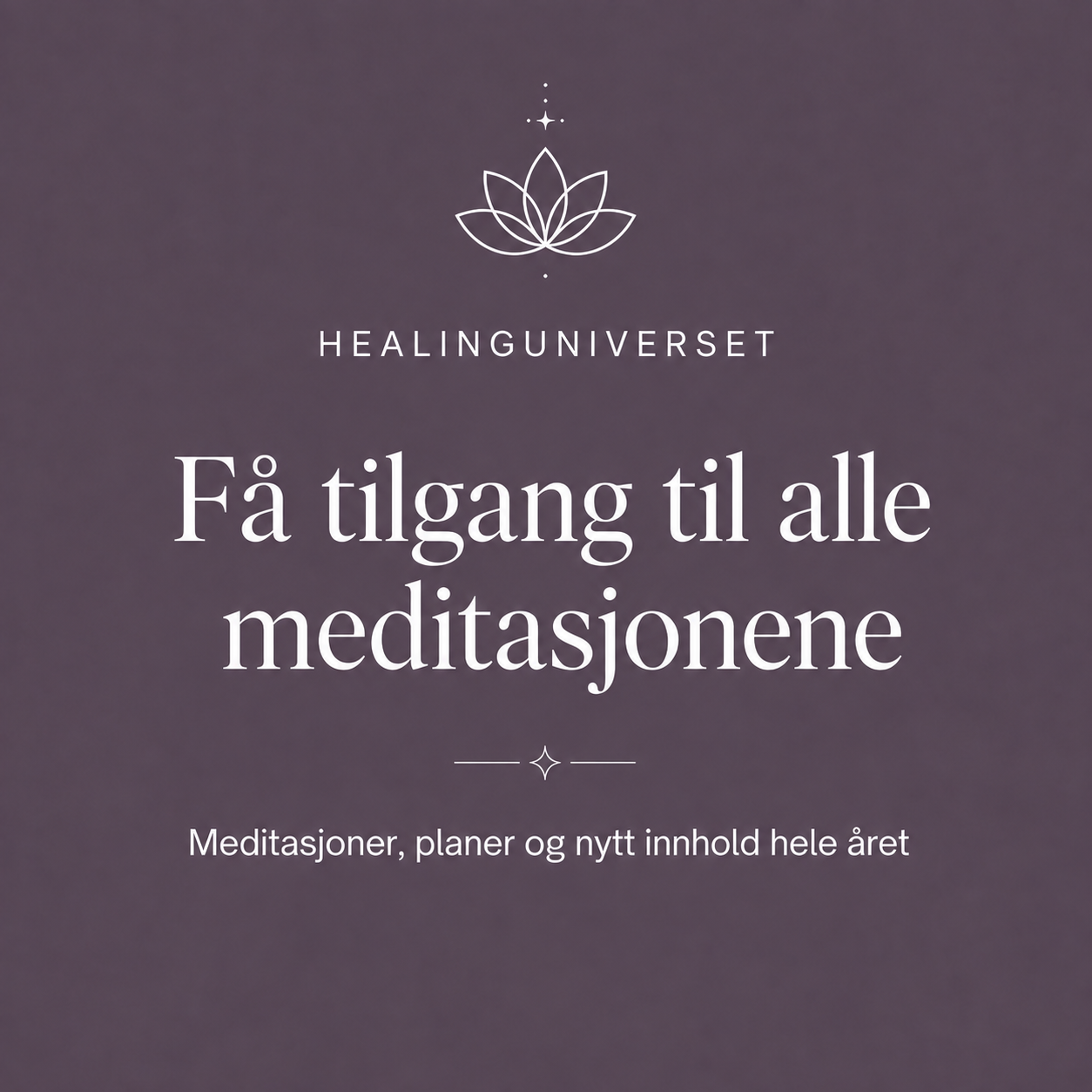 appen med over 70 meditasjoner Healersusanne