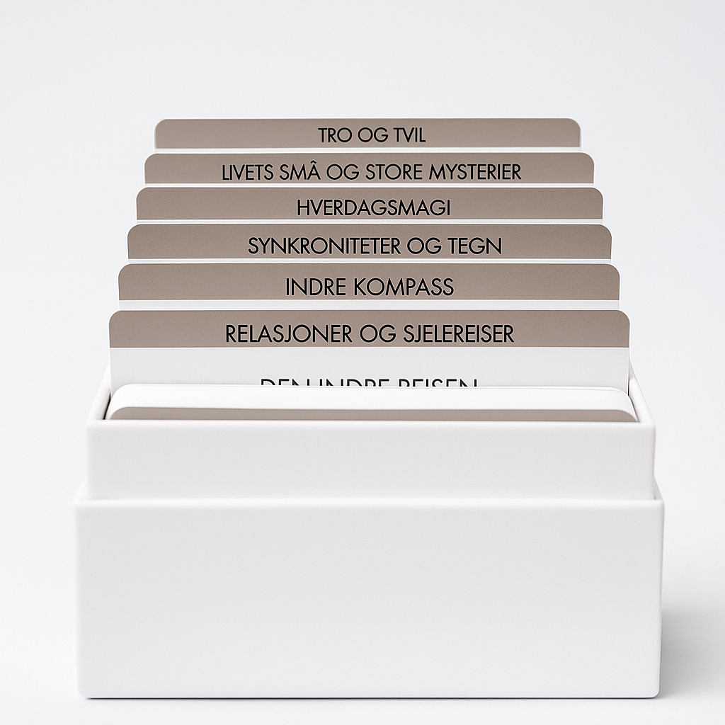 Uhøytidelig Spirituell Samtalekort