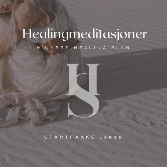 Startpakke Large - 9 ukers plan - Healer Susanne - #Meditasjon# - Digital Meditasjon# - #Healer# - #Healersusanne# - #Healer Susanne#
